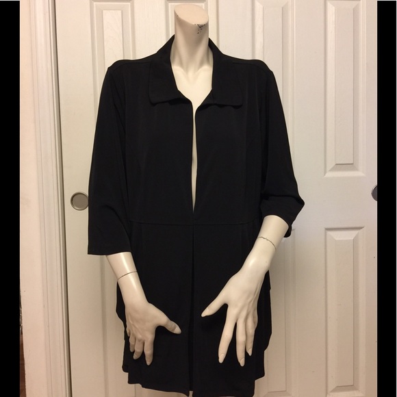 George Simonton Jackets & Blazers - SIMONTON SAYS GEORGE SIMONTON BLACK TOPPER JACKET